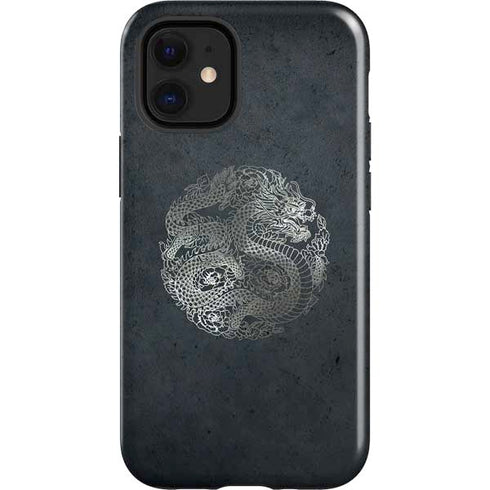Chinese Black Dragon iPhone 12 Mini Impact Case