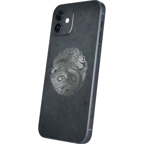 Chinese Black Dragon iPhone 12 Mini Skin