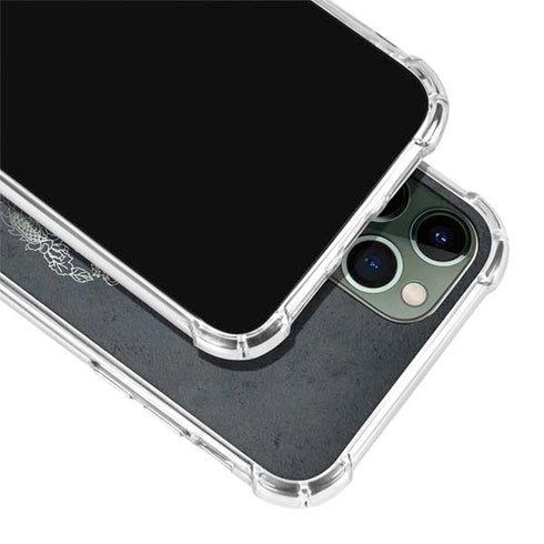 Chinese Black Dragon iPhone 12 Pro Clear Case