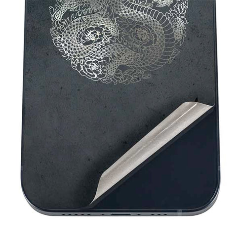Chinese Black Dragon iPhone 12 Skin
