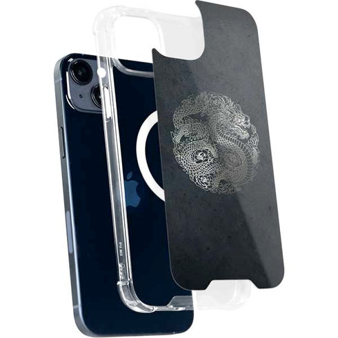 Chinese Black Dragon iPhone 14 Plus MagSafe Case