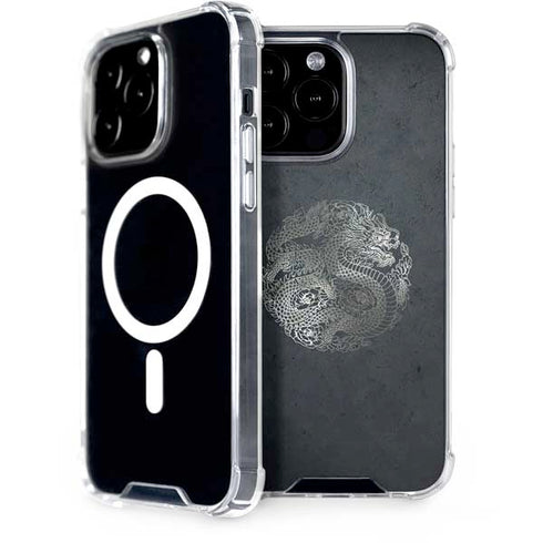Chinese Black Dragon iPhone 15 Pro Max MagSafe Case