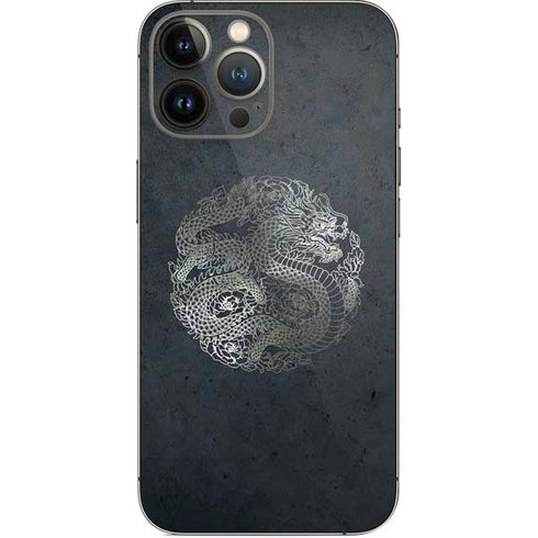 Chinese Black Dragon iPhone 14 Pro Max Skin