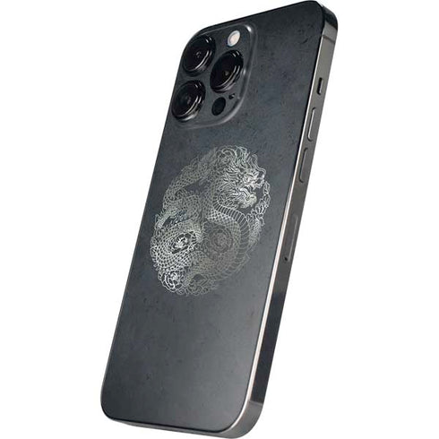 Chinese Black Dragon iPhone 14 Pro Max Skin
