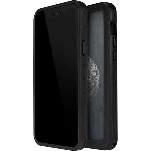 Chinese Black Dragon iPhone 14 Pro Max Waterproof Case