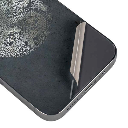 Chinese Black Dragon iPhone 15 Pro Skin