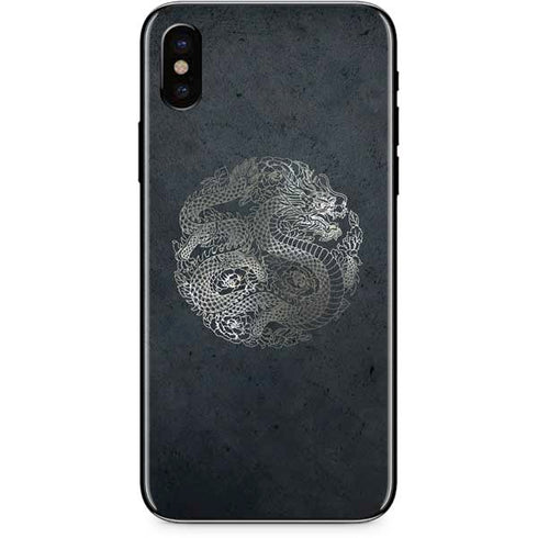 Chinese Black Dragon iPhone 8 Skin