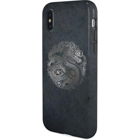 Chinese Black Dragon iPhone X Pro Case
