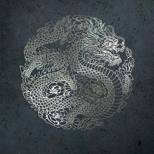 Chinese Black Dragon iPhone X Skin