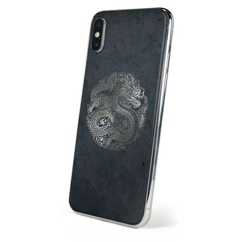Chinese Black Dragon iPhone XS Max Skin