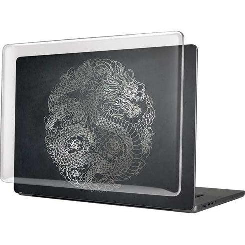 Chinese Black Dragon MacBook Pro 16in (2021-25) Case plus Skin