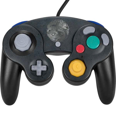 Chinese Black Dragon Nintendo GameCube Controller Skin