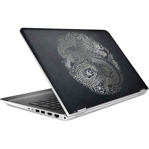 Chinese Black Dragon HP Pavilion Skin