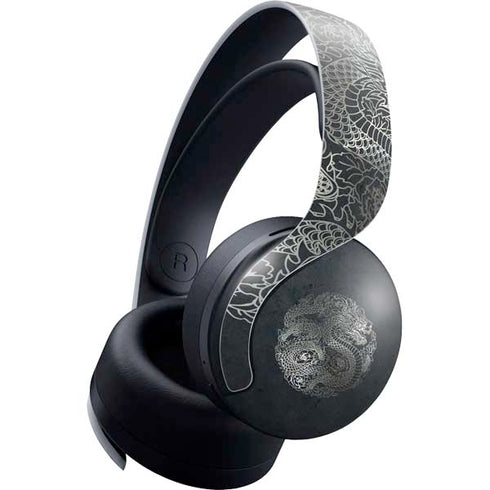 Chinese Black Dragon PULSE 3D Wireless Headset for PS5 Skin