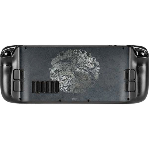 Chinese Black Dragon Steam Deck Handheld Gaming Computer Skin