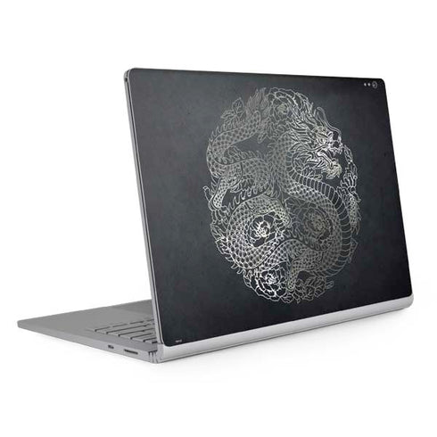 Chinese Black Dragon Surface Book 2 13.5in Skin