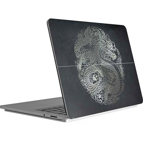 Chinese Black Dragon Surface Laptop Studio Skin