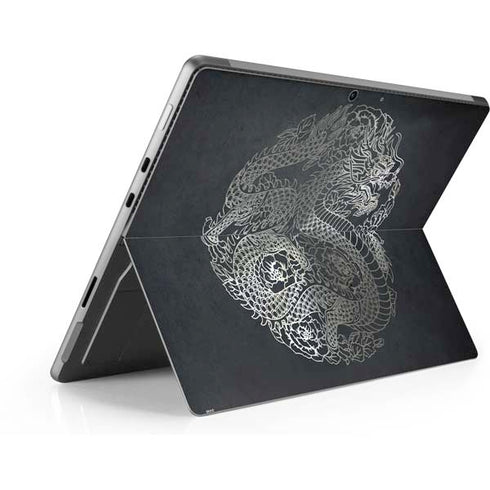 Chinese Black Dragon Surface Pro 8 Skin