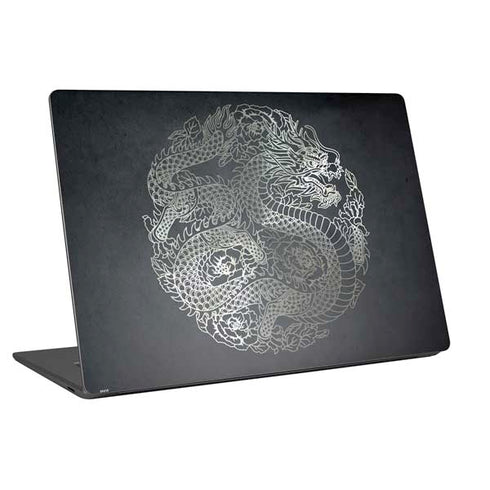 Chinese Black Dragon Universal Laptop 14in (11.4 x 8.2in) Skin