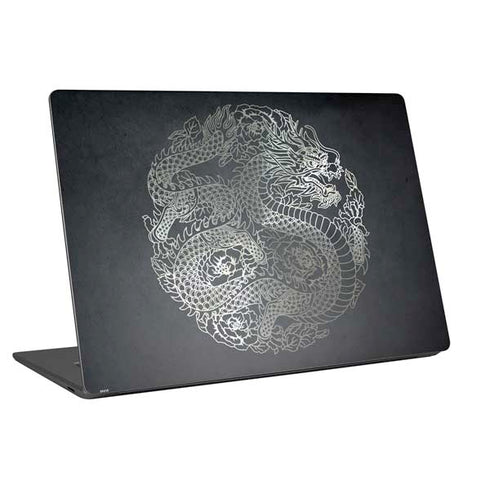Chinese Black Dragon Universal Laptop 18in (14.6 x 10.6in) Skin