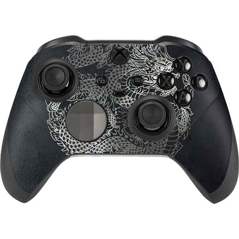 Chinese Black Dragon Xbox Elite Wireless Controller Series 2 Skin