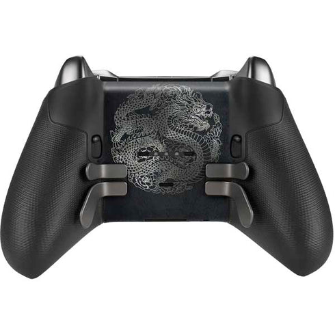 Chinese Black Dragon Xbox Elite Wireless Controller Series 2 Skin