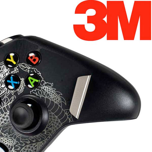 Chinese Black Dragon Xbox One Controller Skin
