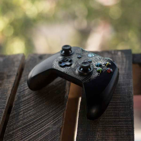 Chinese Black Dragon Xbox One S Controller Skin
