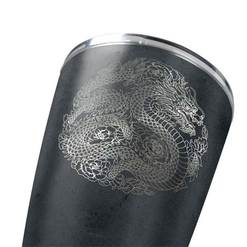 Chinese Black Dragon Yeti 20oz Tumbler Skin