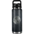 Chinese Black Dragon YETI Rambler 26oz Bottle Skin