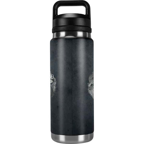 Chinese Black Dragon YETI Rambler 26oz Bottle Skin
