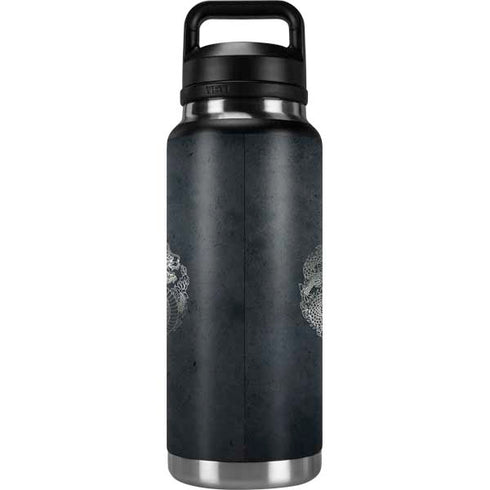Chinese Black Dragon YETI Rambler 36oz Bottle Skin