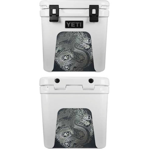 Chinese Black Dragon YETI Roadie 24 Hard Cooler Skin
