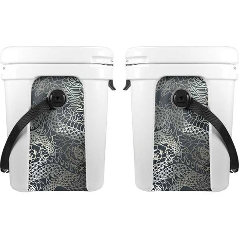 Chinese Black Dragon YETI Roadie 24 Hard Cooler Skin