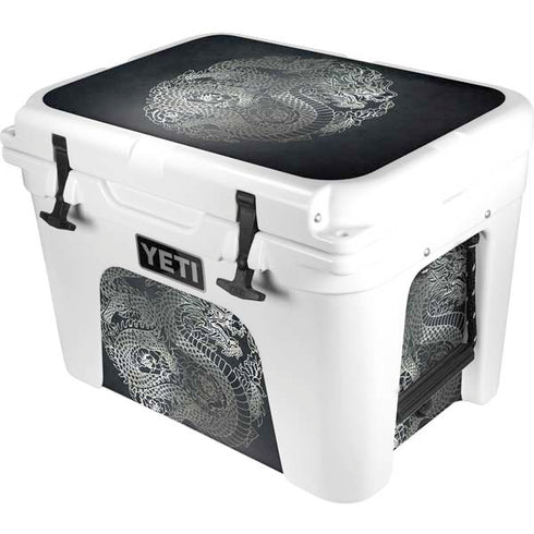 Chinese Black Dragon YETI Tundra 35 Hard Cooler Skin