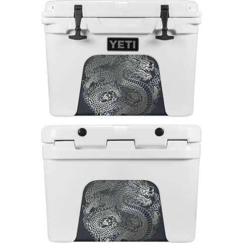 Chinese Black Dragon YETI Tundra 35 Hard Cooler Skin