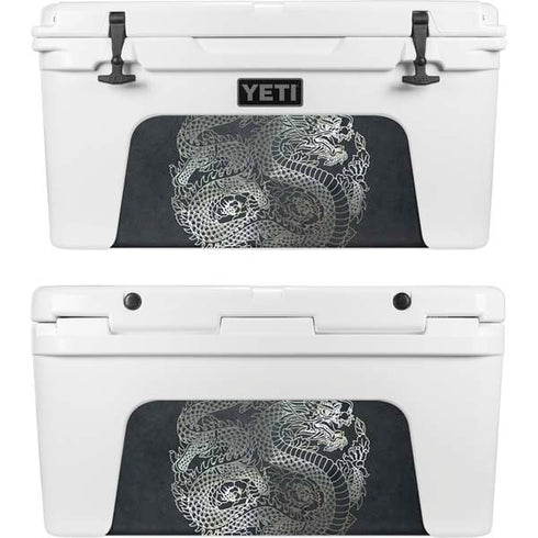 Chinese Black Dragon YETI Tundra 75 Hard Cooler Skin
