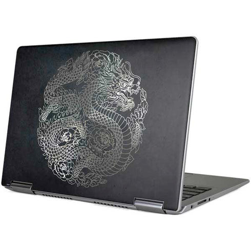 Chinese Black Dragon Yoga 710 14in Skin