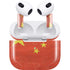 Chinese Flag Distressed Apple AirPods (3rd Gen 2021) Skin
