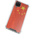 Chinese Flag Distressed Galaxy A12 Clear Case
