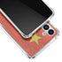 Chinese Flag Distressed Galaxy A13 5G Clear Case