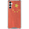 Chinese Flag Distressed Galaxy A14 5G Clear Case
