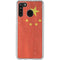 Chinese Flag Distressed Galaxy A21 Clear Case