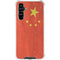 Chinese Flag Distressed Galaxy A54 5G Clear Case