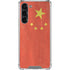 Chinese Flag Distressed Galaxy S23 Plus Clear Case
