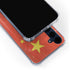 Chinese Flag Distressed Galaxy S24 Clear Case
