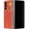 Chinese Flag Distressed Galaxy Z Fold4 5G Skin