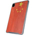 Chinese Flag Distressed iPad Pro 12.9in (2020) Clear Case