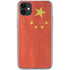 Chinese Flag Distressed iPhone 11 Clear Case