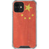 Chinese Flag Distressed iPhone 12 Clear Case